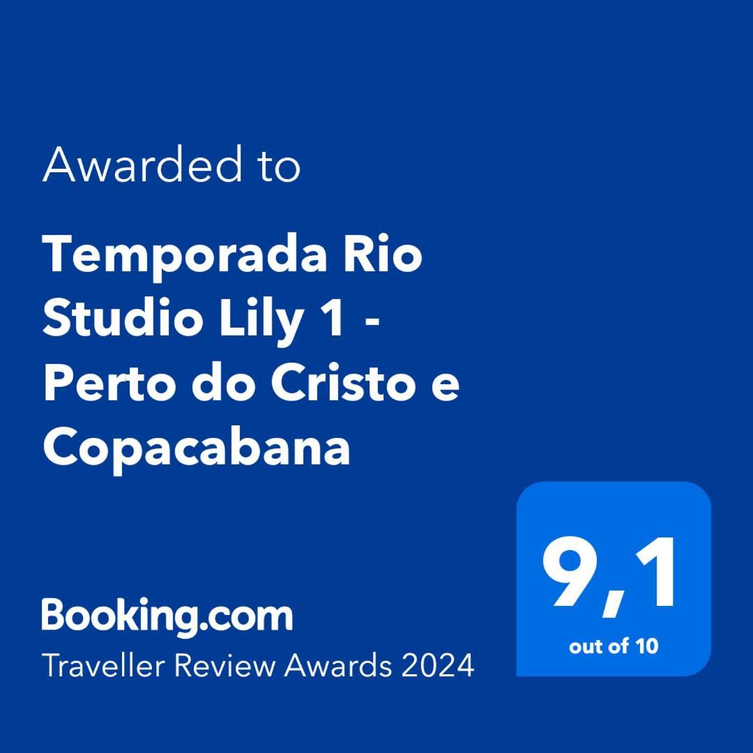 Temporada Rio Studio Lily 1 - Perto Do Cristo E Copacabana Rio de Janeiro Kültér fotó